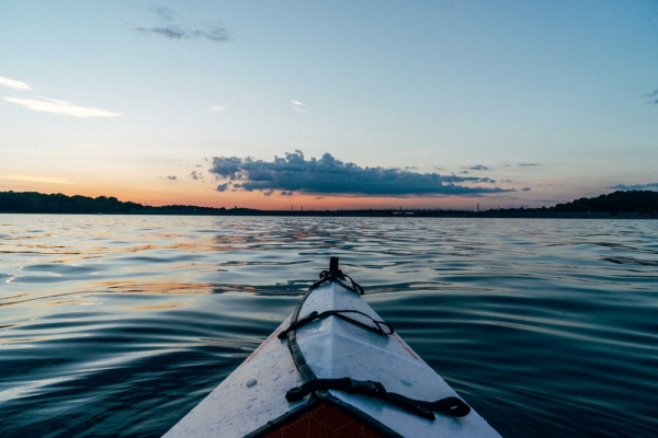 white boat over body of water