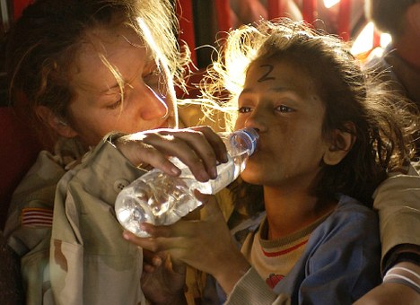 Humanitarian Aid, Water, Drink